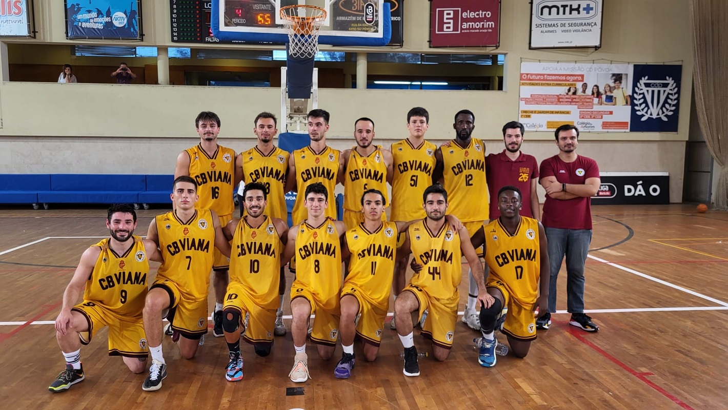 Clube de Basquete de Viana entra a perder no campeonato